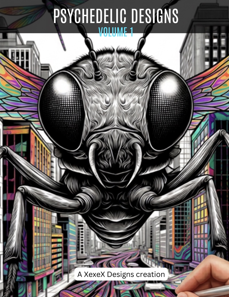 Psychedelic Designs Volume 1 cover
